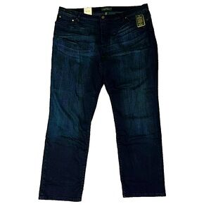 NWT- Women’s Ralph Lauren Black Label Slimming Modern Straight Jeans Size 22W